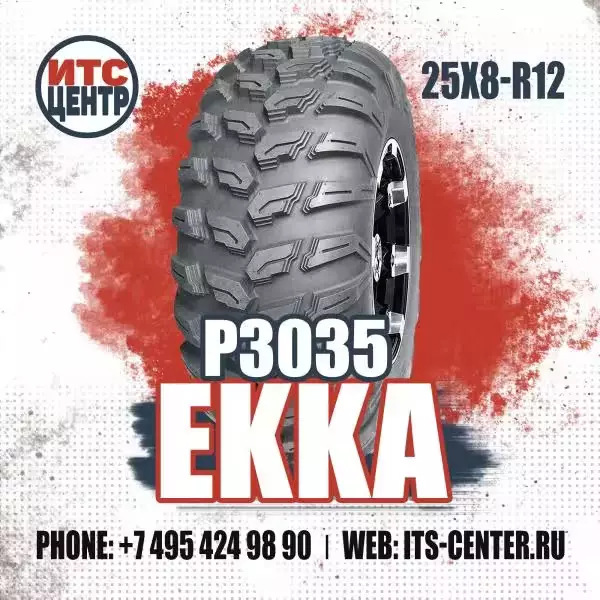 25х8-R12 P3035 EKKA Шины для квадроциклов
