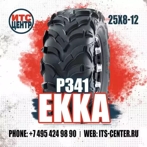 25х8-12 P341 EKKA Шины для квадроциклов